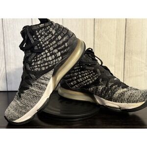 Nike LeBron 17 In The Arena Oreo Basketball Shoes Black White Men's 11